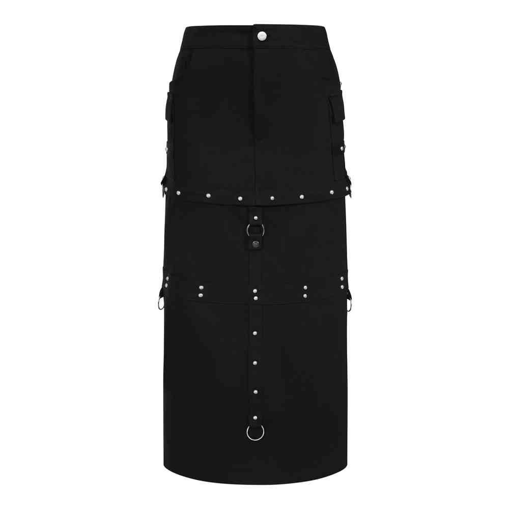 Banned - Lazaria Lange rok - Zwart